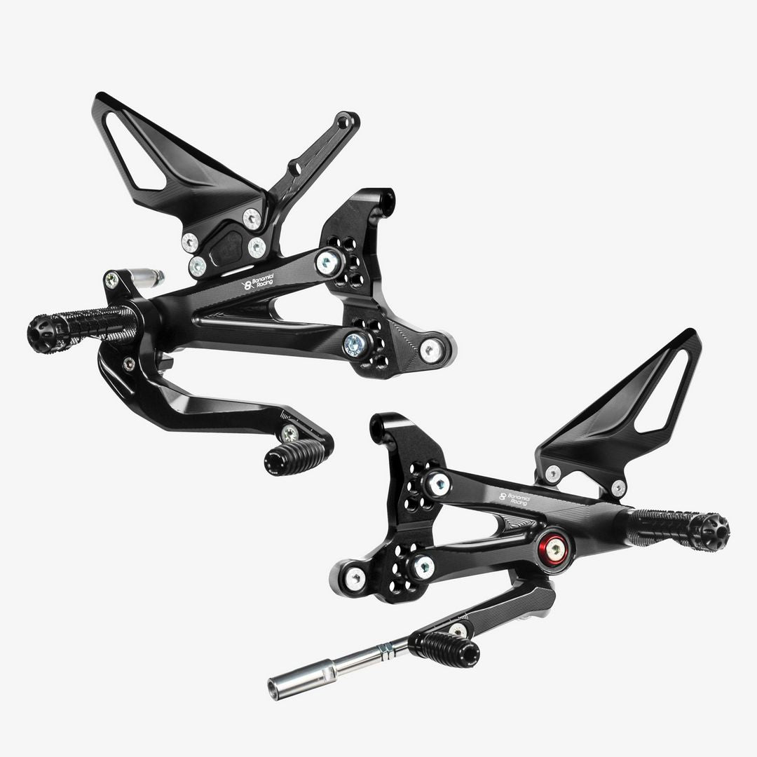Bonamici Racing Adjustable Rearsets - Ducati Streetfighter V4 - V4S