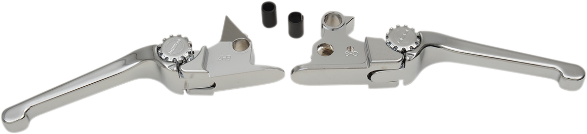 PSR Anthem Adjustable Lever Set For Harley Models - Chrome