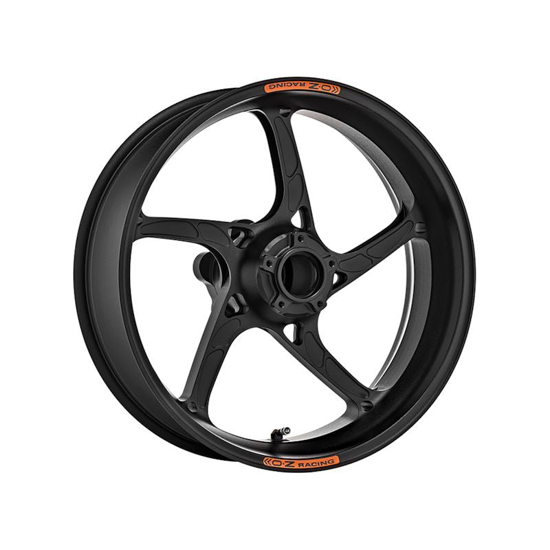 OZ Racing Piega R Forged Aluminum Wheel Set Anodized Black For BMW S1000RR / HP4