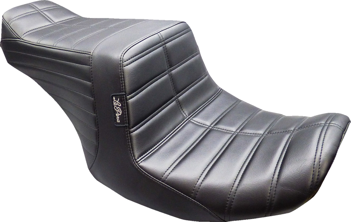 Le Pera Tailwhip Up Front Seat - Cordova Pleat - FLT/FLH '23-'25