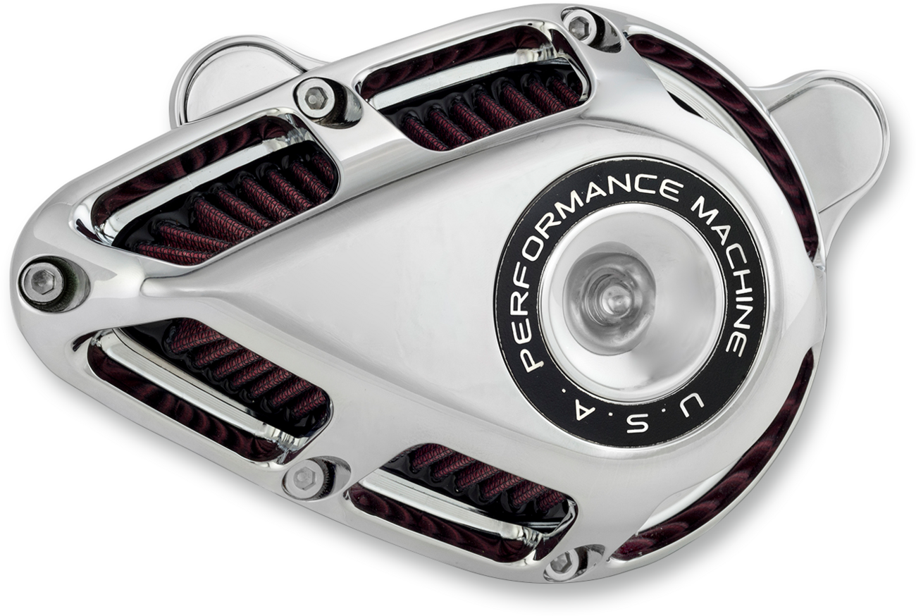 Performance Machine (PM) Jet Air Cleaner Kit - Chrome