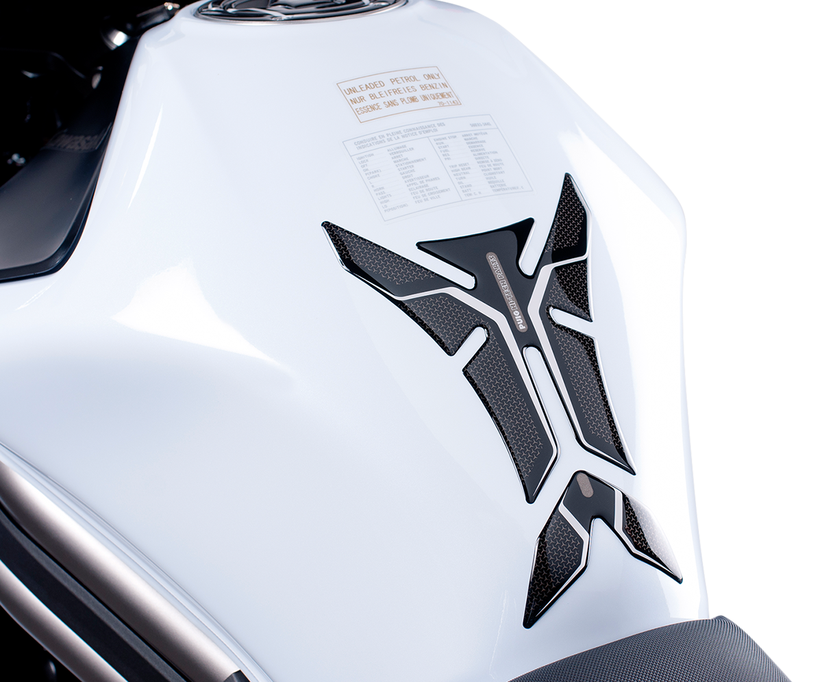 PUIG HI-Tech Parts Tank Pad - Naked - Gray