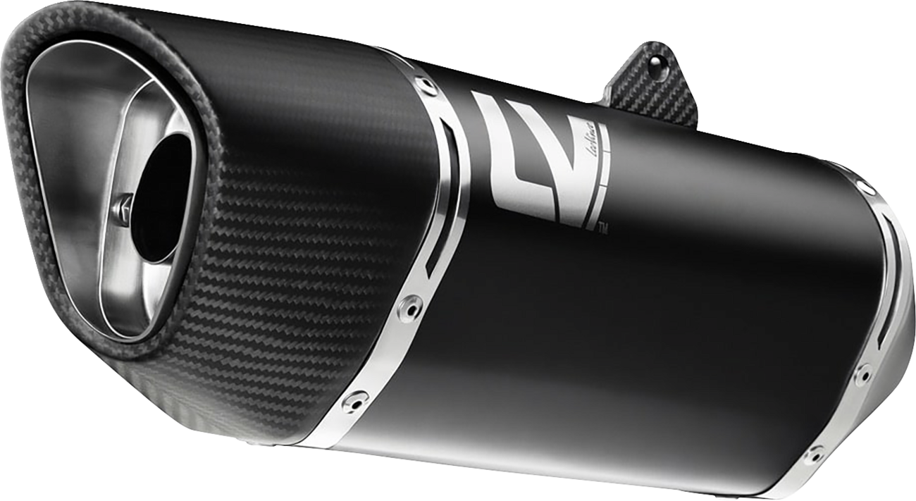 LeoVince LV-14 R Slip-On Muffler - Black - Ninja 1000 SX