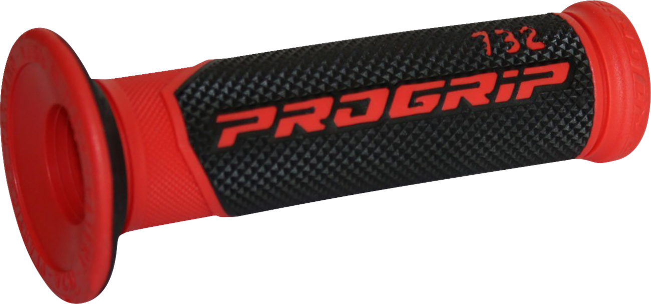 ProGrip 732 Grips - Open Ends - Black/Red