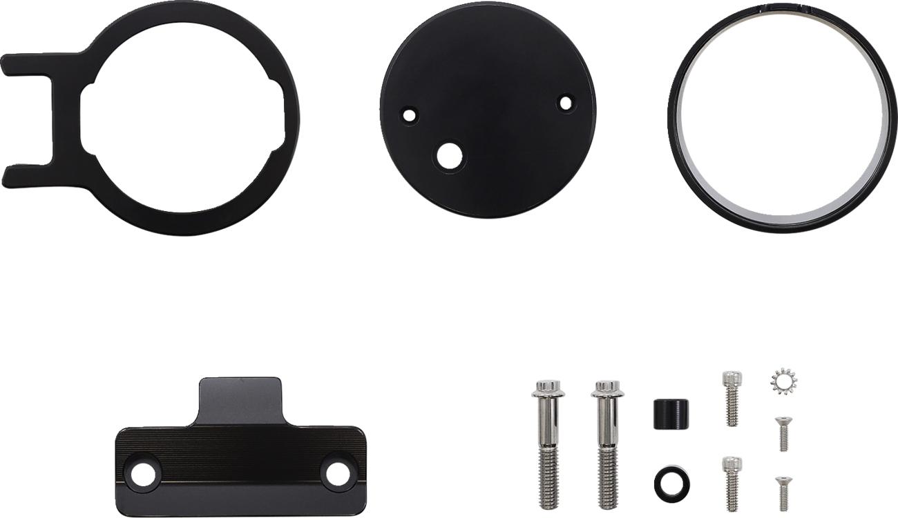 Slyfox Gauge Mount - Single - Black - Dyna