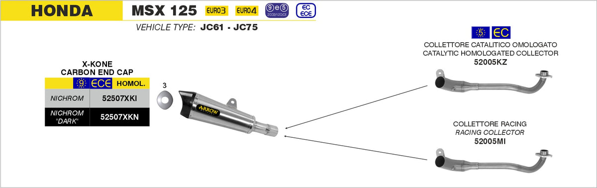 52005KZ Catalytic Homologated Header