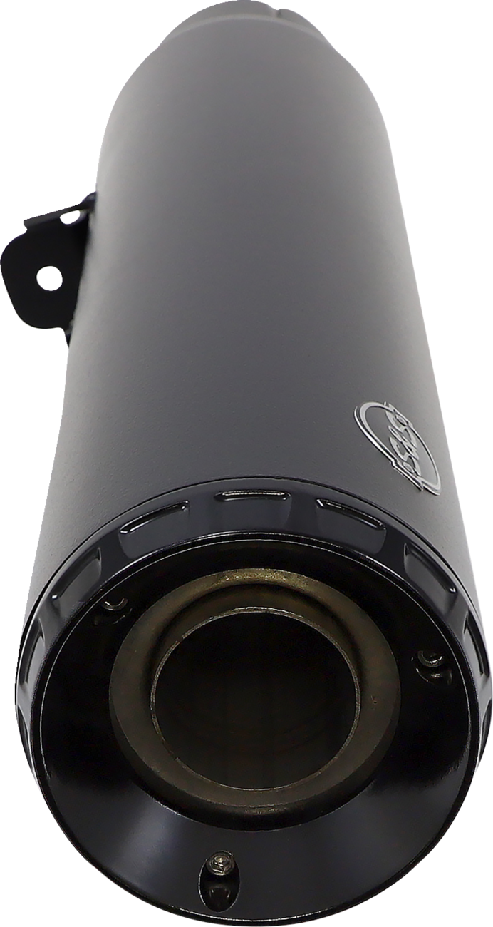 S&S Cycle 4-1/2" Grand National Slip-On Muffler - Black - RH975 Nightster