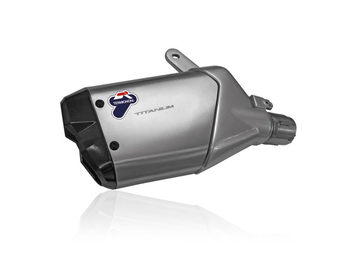 037TO - TERMIGNONI DUCATI MULTISTRADA 1200 ENDURO - 950 TITANIUM HOMOLOGATED SILENCER