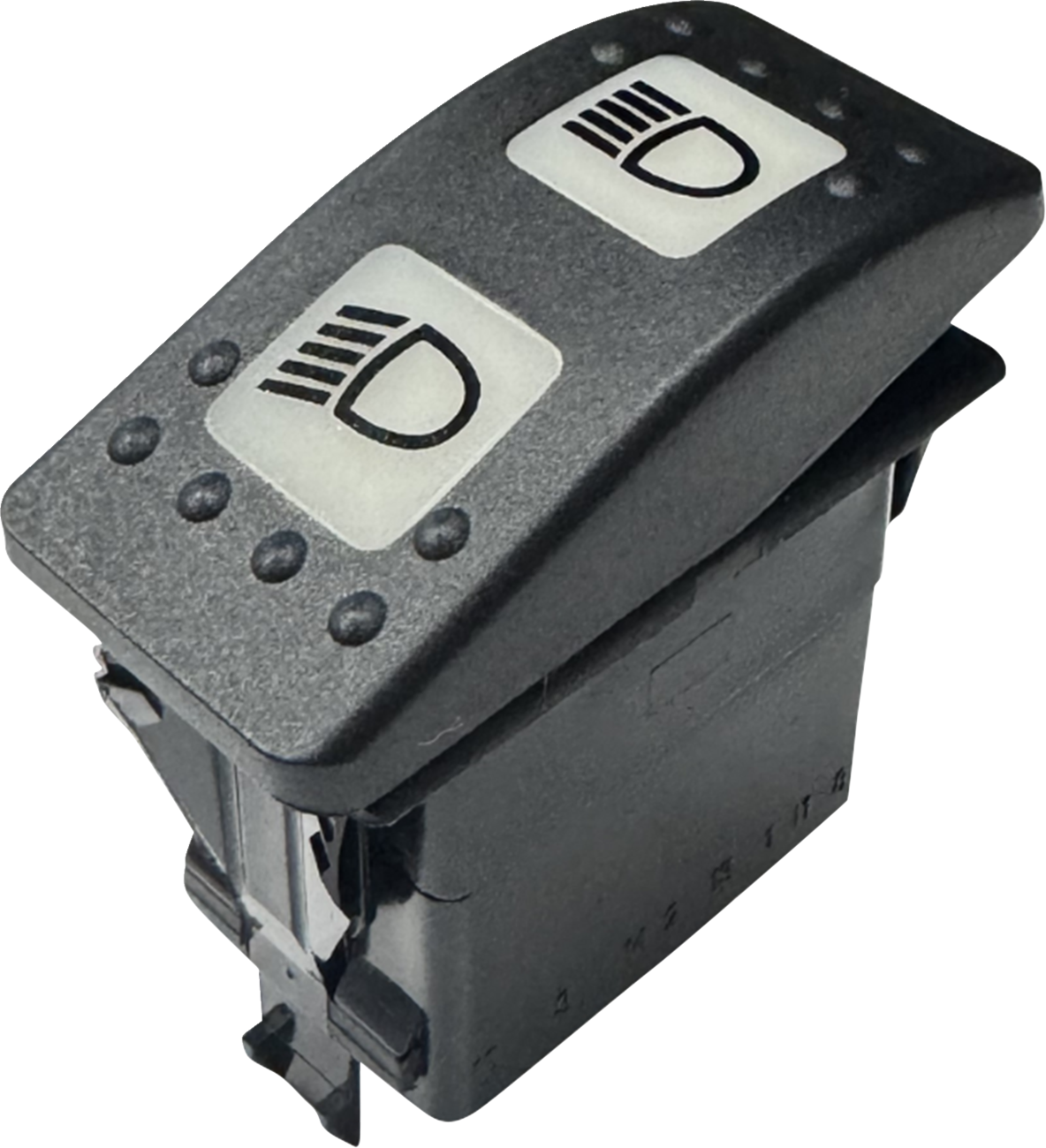 Custom Dynamics Non-Interrupting 3-Position Lighted Rocker Switch - Shark Demon® 2