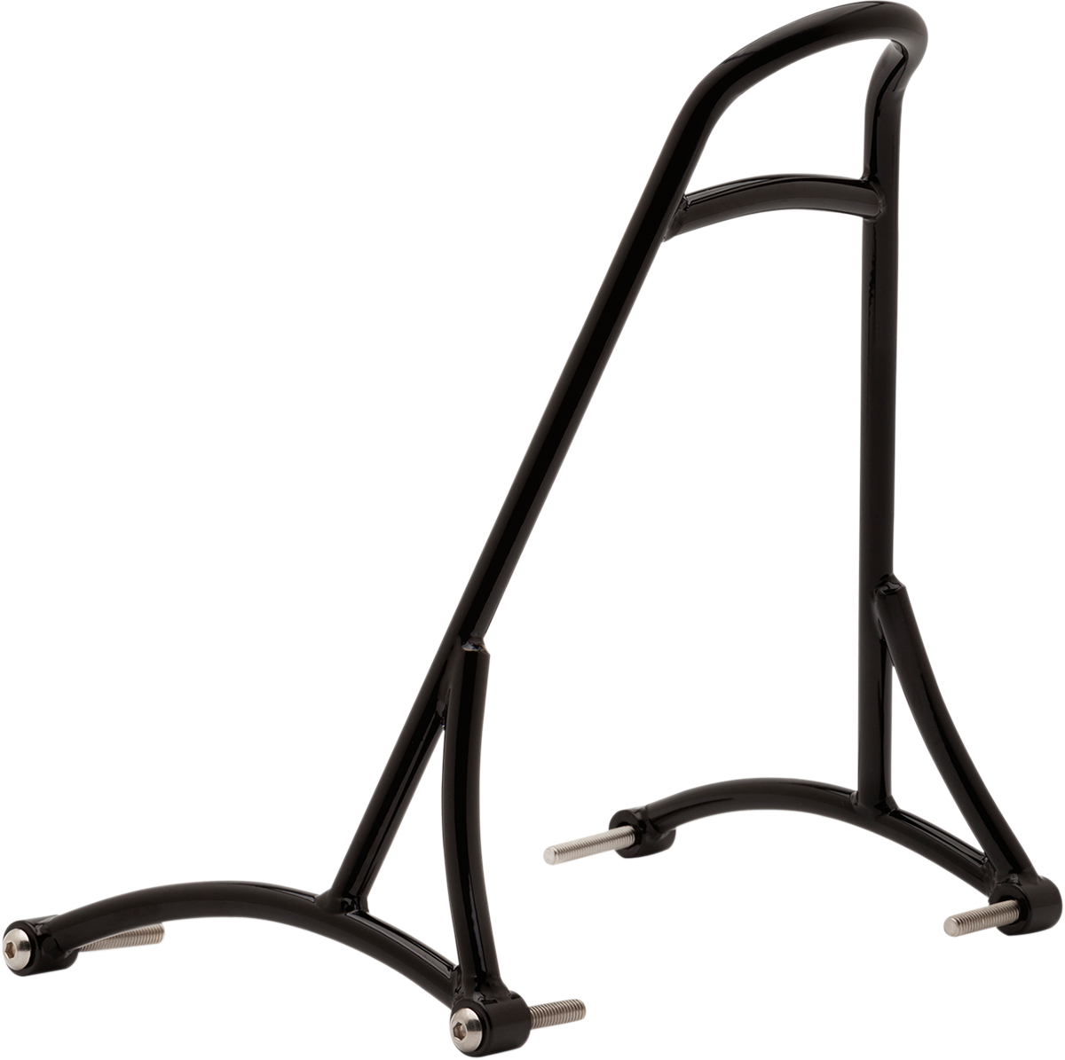 Burly Brand 13" Sissy Bar - Short - Black - HD Sportster '04-'22