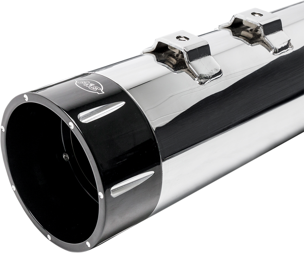 S&S Cycle 4-1/2" MK45 Performance Mufflers — Tracer