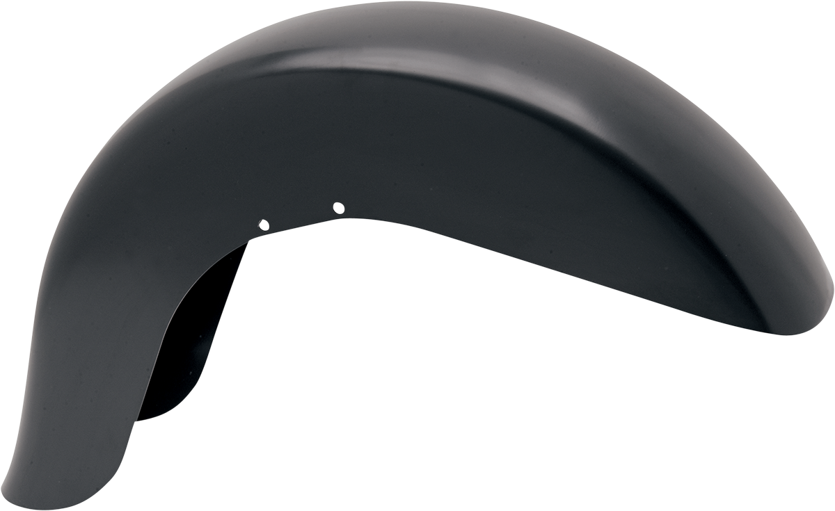 Klock Werks Benchmark Front Fender - Black - 16"-18" - HD Softail