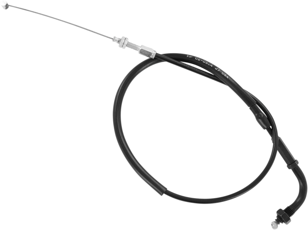 Motion Pro Black Vinyl Throttle Cable - Pull - '07-'23 CBR600RR