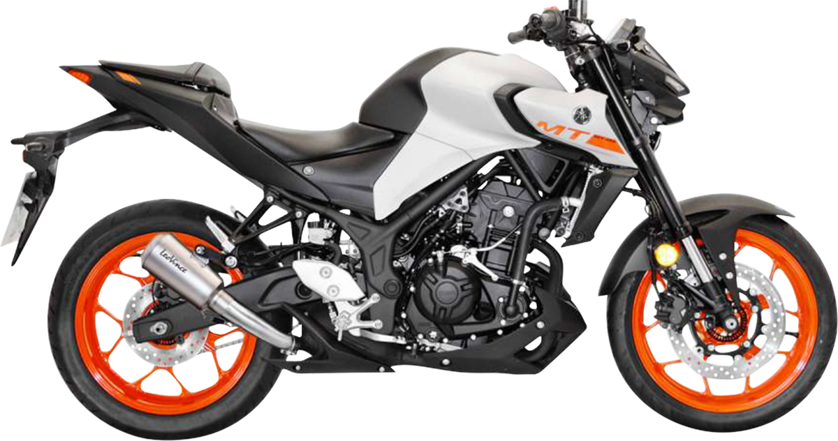 LeoVince LV-10 Slip-On Muffler - YZF-R3 - Stainless Steel