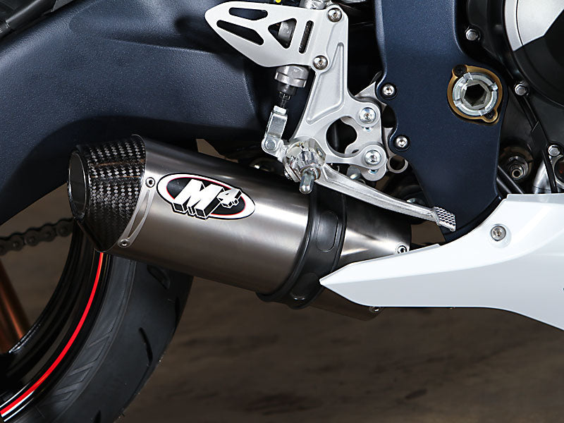 M4 Exhaust 2012-16 GSXR 1000 Street Slayer Full System Titanium Detail