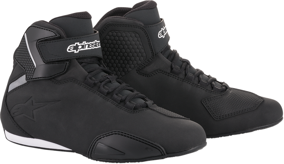 Alpinestars Sektor Shoes — Abrasion Resistant/Hook And Loop/Removable Anatomic Footbed
