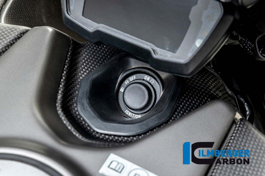 Ilmberger Carbon Ignition Switch Cover Ducati Diavel 1260