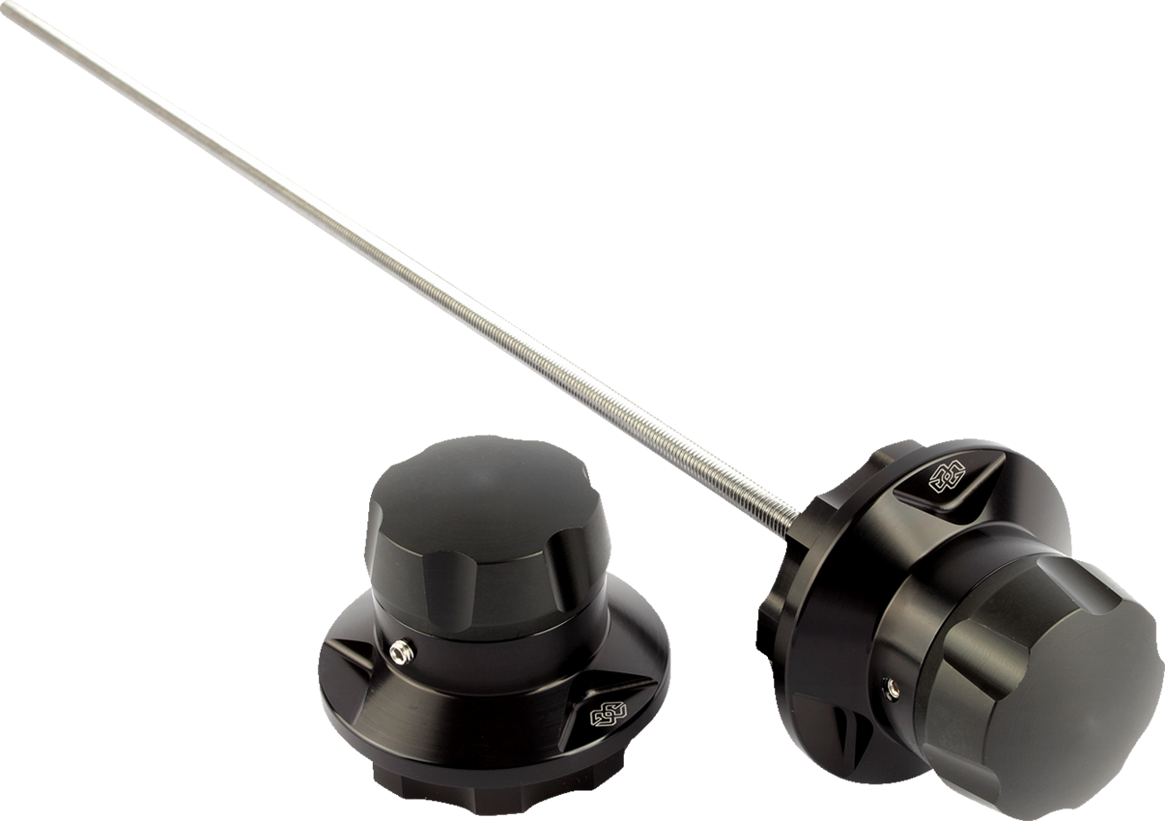 Gilles Tooling Rear Axle Protector - Black - Yamaha