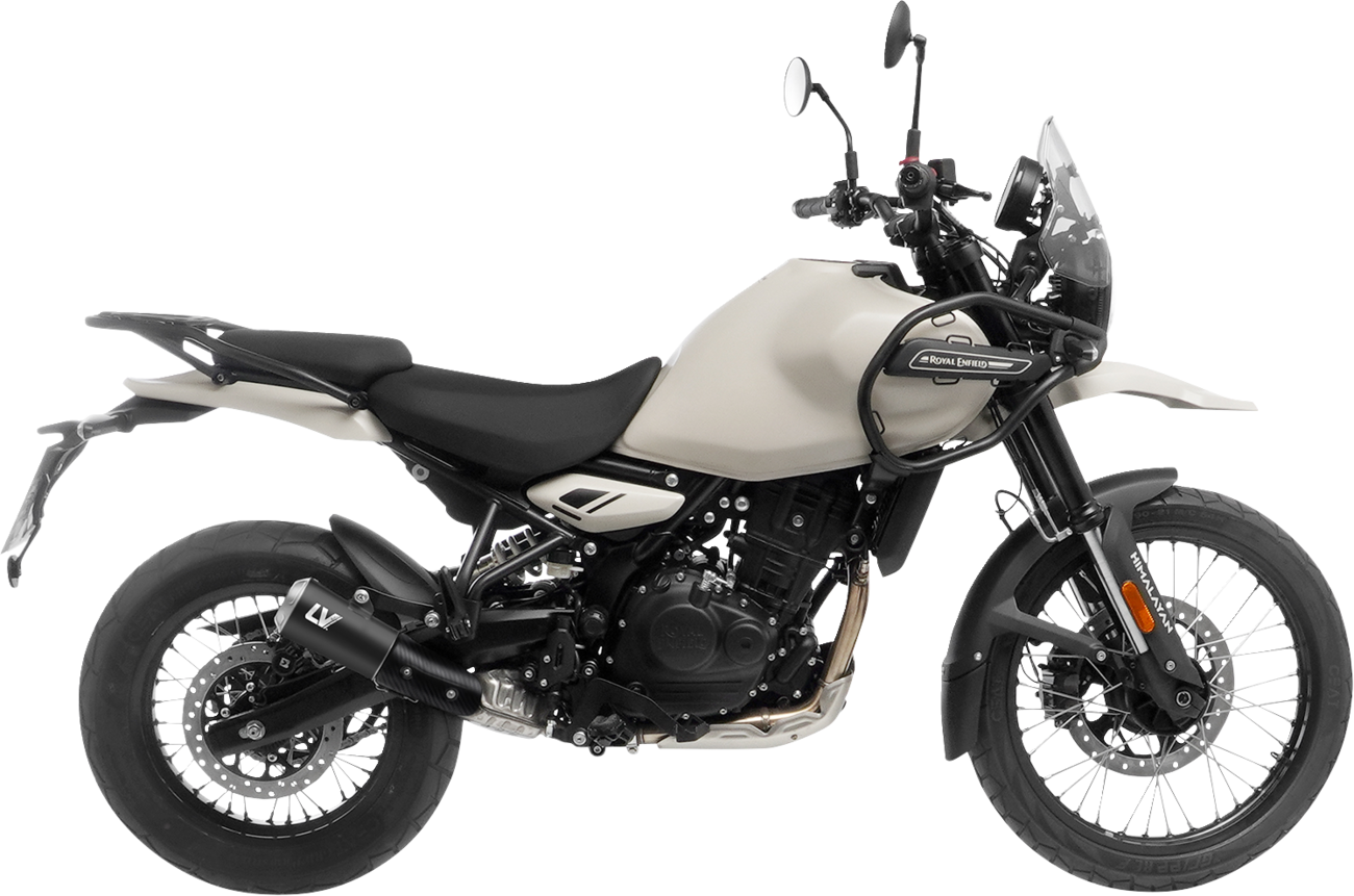 LeoVince LV-10 Slip-On Muffler - Black / Ceramic / Matte