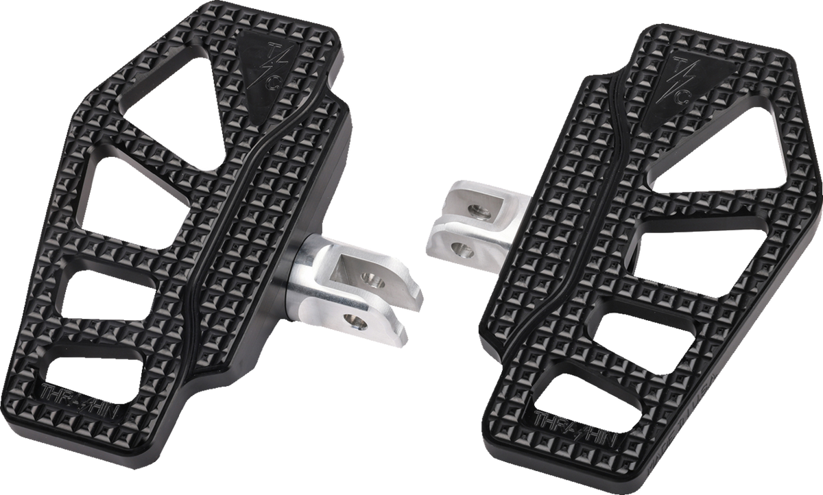 Thrashin Supply CO. Apex Mini Floorboards - Driver - Black
