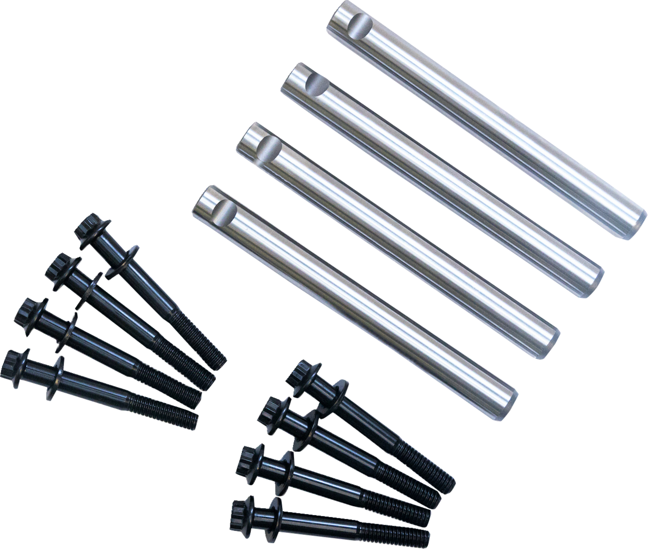 Feuling Parts Gorilla Rocker Shaft And Arp Bolt Kit - 5/16"-18 X 2 3/4" - Early Twin Cam | Evolution | XL