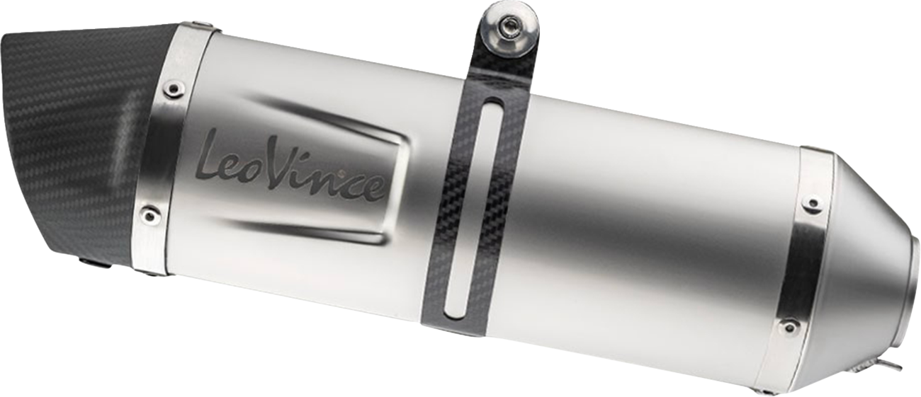 LeoVince LV One EVO Slip-On Muffler - Stainless Steel