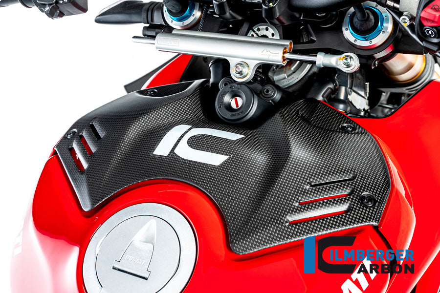 Ilmberger Carbon Tank Panel Front V4 Ducati Streetfighter