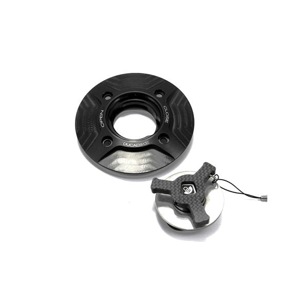 Ducabike DBK TSB04 Gas Fuel Cap with Carbon Fiber Key for Ducati Panigale V4 V4S V4R