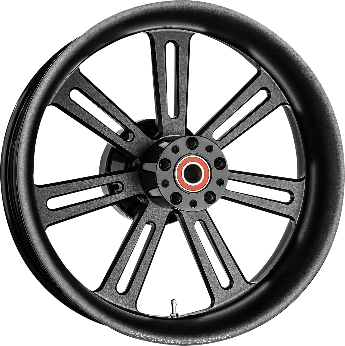 Performance Machine (PM) Wheel - Sierra - Rear - Single Disc/With ABS - Black - 18x5.5