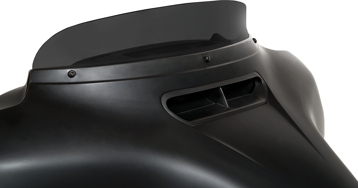 Memphis Shades Spoiler Shield - 3" - Dark Black Smoke - FLH