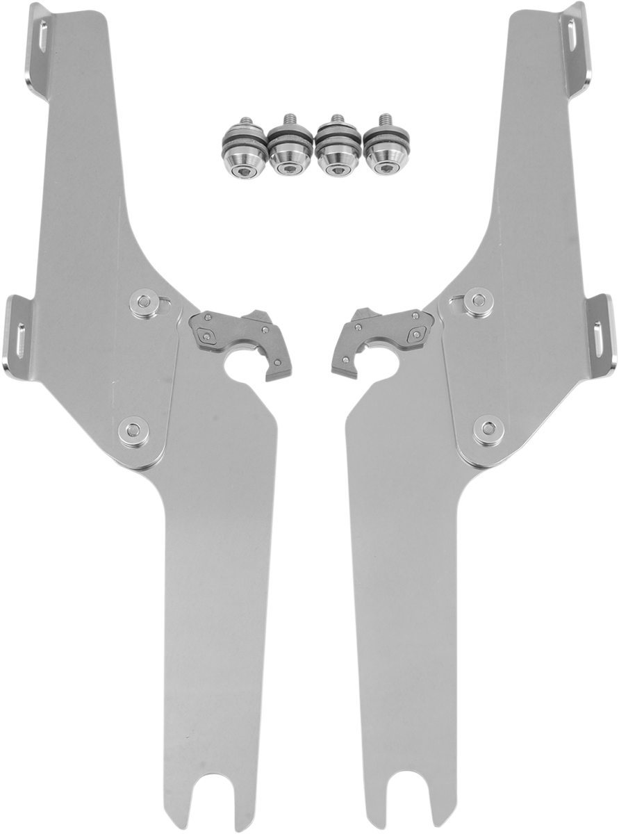 Memphis Shades Batwing Trigger Lock Mounting Kit - VN 1600 - Polished