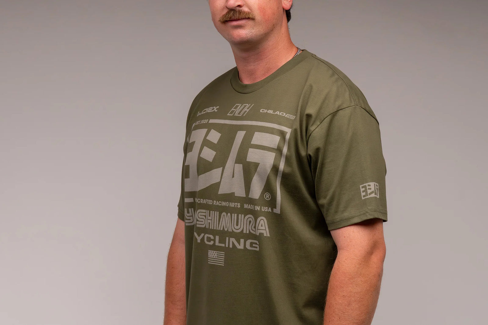 Yoshimura Race Team Tee Army Green