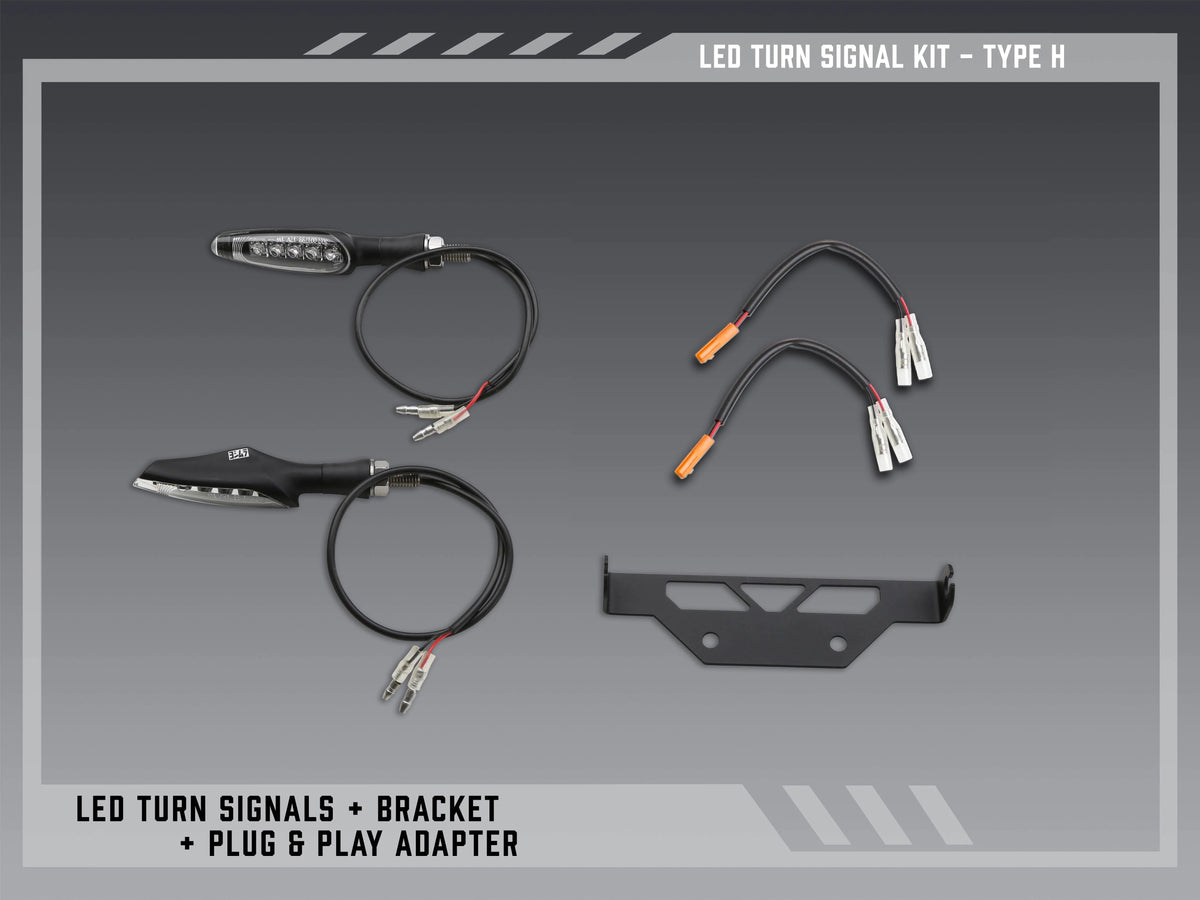 Yoshimura Type H Standard LED Signal Kit For V2 Fender Eliminators