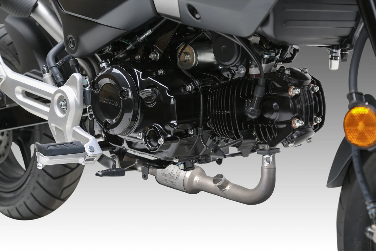 Yoshimura GROM 2022-26 RS-9T Stainless High Mount Full Exhaust, W/ Stainless Muffler