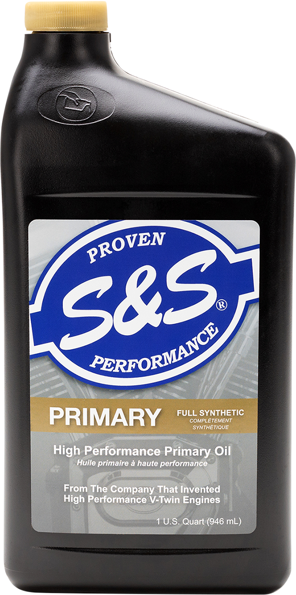 S&S Cycle Synthetic Primary Oil - 1 U.S. Quart