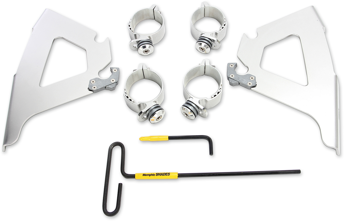 Memphis Shades Fats/Slim Trigger Lock Mounting Kit - Hammer - Polished