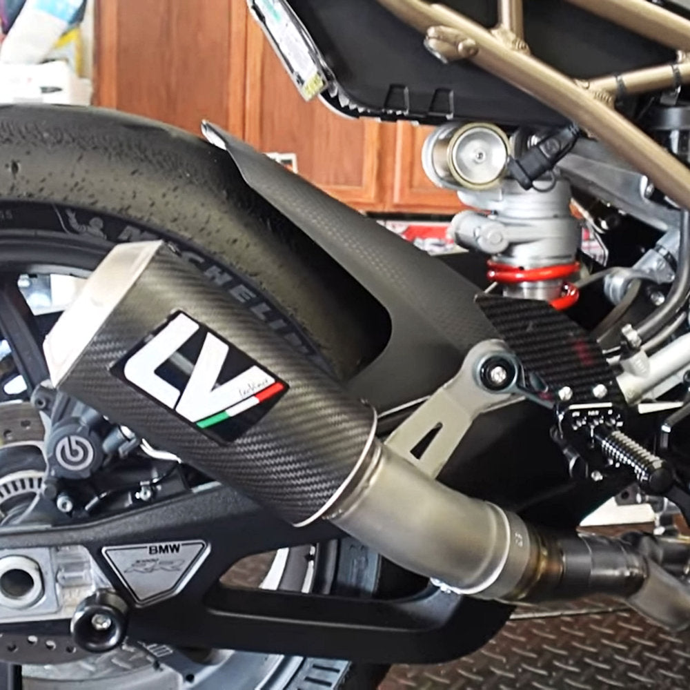 LeoVince LV10 Carbon Fiber Slip On Exhaust for BMW S1000RR M1000RR