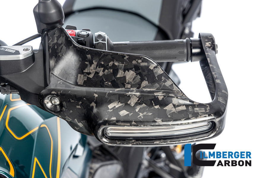 Ilmberger Carbon Handguard For Turn Signals Left BMW R 1300 GS - Matte / Forged