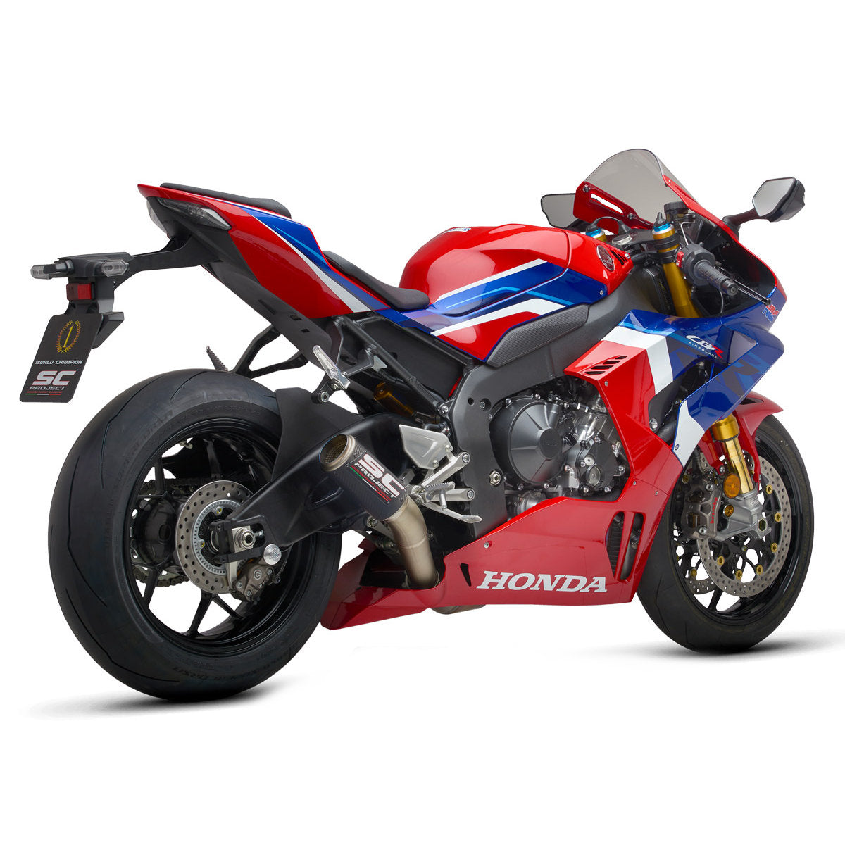 SC Project CR-T Carbon Fiber Slip On For CBR 1000rr-R SP