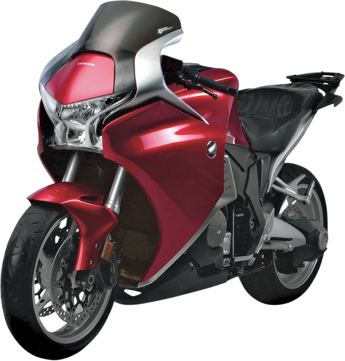 Zero Gravity SR Windscreen - Smoke - '10-13 VFR1200F