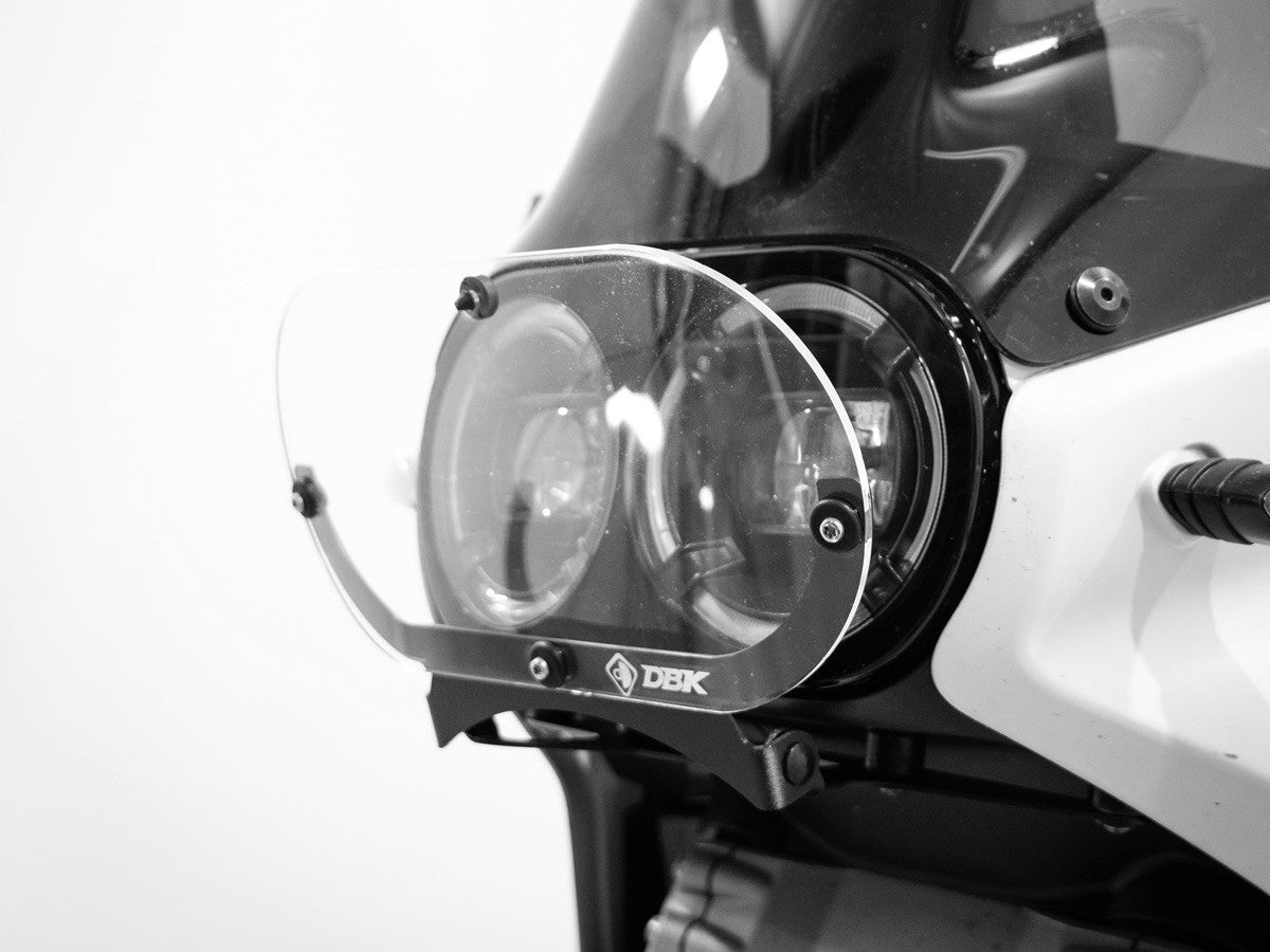 Ducabike DBK GPF02 DesertX Folding Plexi Headlight Protection