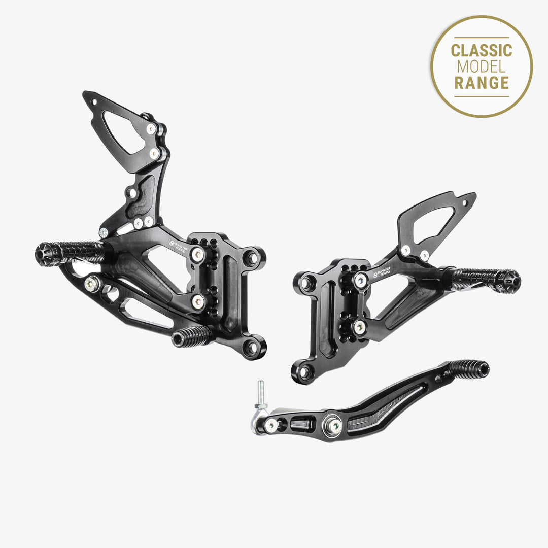 Bonamici Racing Adjustable Rearsets - Yamaha YZF R1