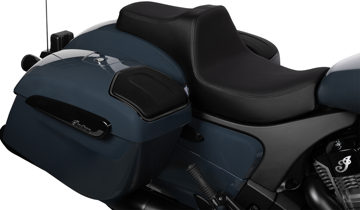 Drag Specialties Seats Predator III 2-Up Seat - Vinyl - Smooth - Chieftain '25/Challenger '20-'25