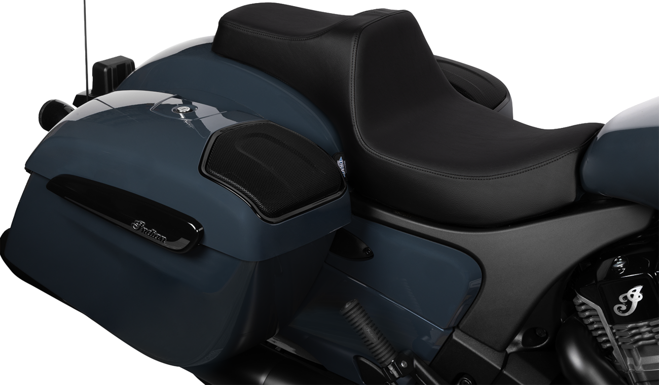 Drag Specialties Seats Predator III 2-Up Seat - Vinyl - Smooth - Chieftain '25/Challenger '20-'25