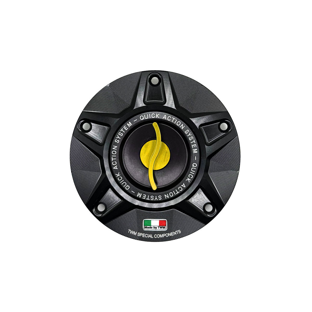 TWM Quick Action CNC Aluminum Gas Cap for Ducati - TDPR.07