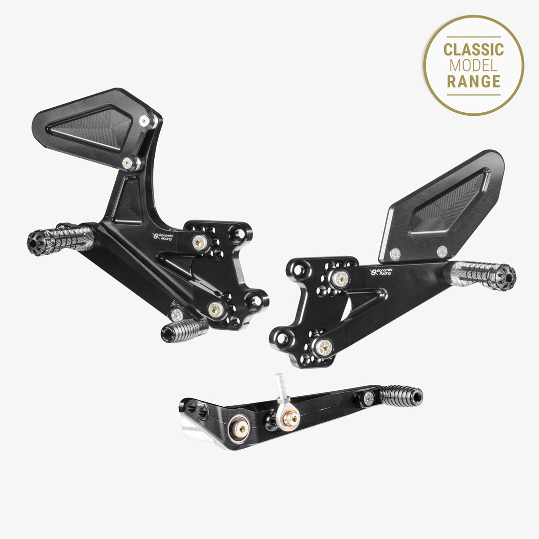Bonamici Racing Adjustable Rearsets - Honda CBR 1000 RR Fireblade