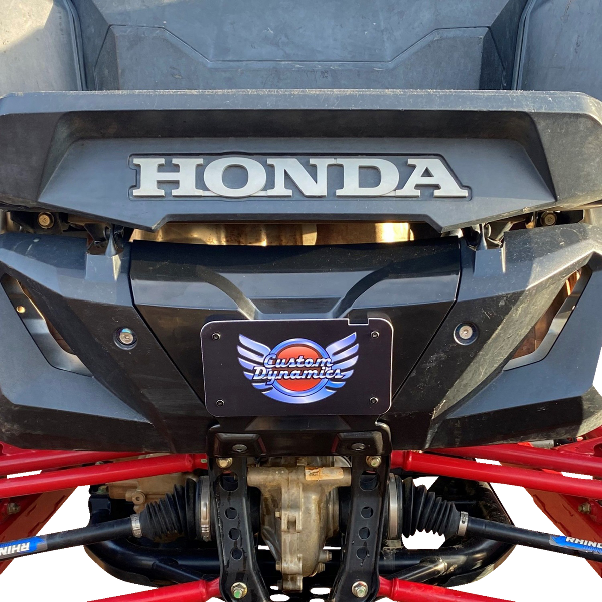 Custom Dynamics License Plate Mount - Talon