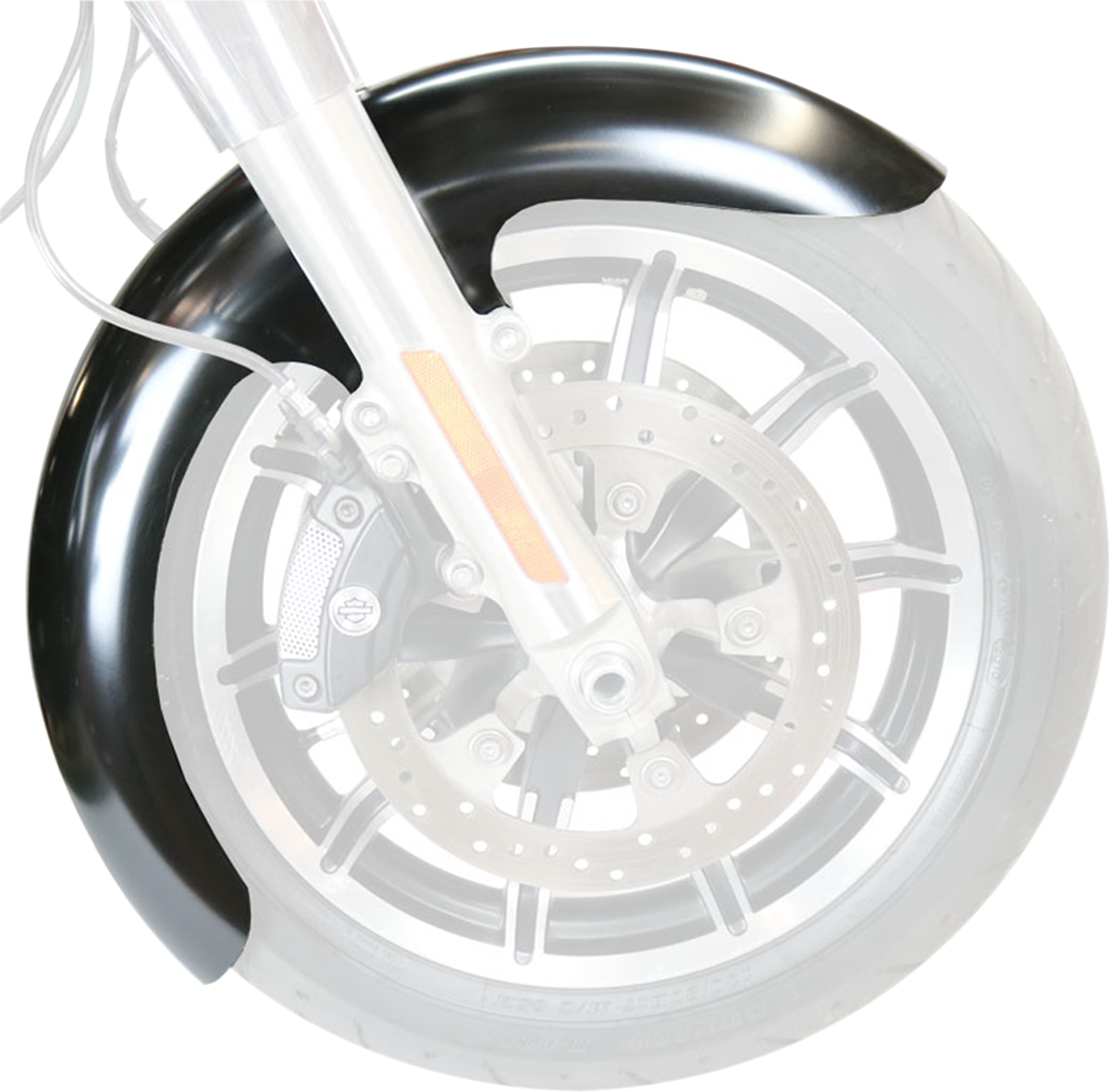 Paul Yaffe Bagger Nation Thicky Front Fender - 21" Wheel - With Satin Spacers - HD - Touring/Trike