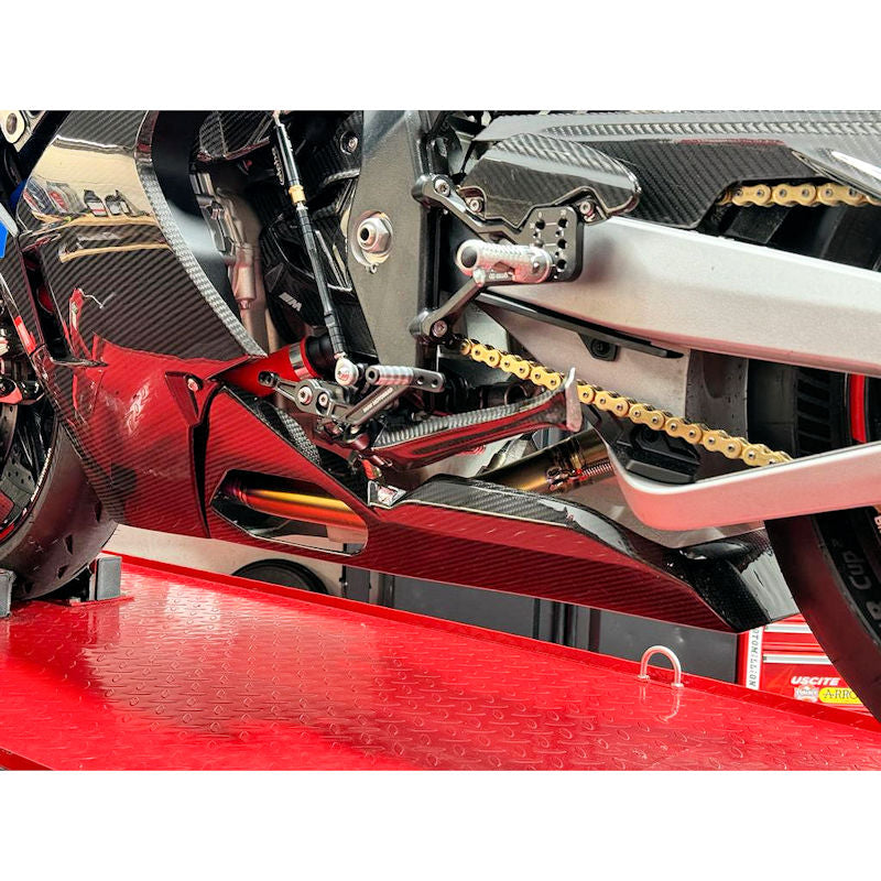 Ilmberger Carbon Fiber Belly Pan Extension for BMW M1000RR K66 2023-2026