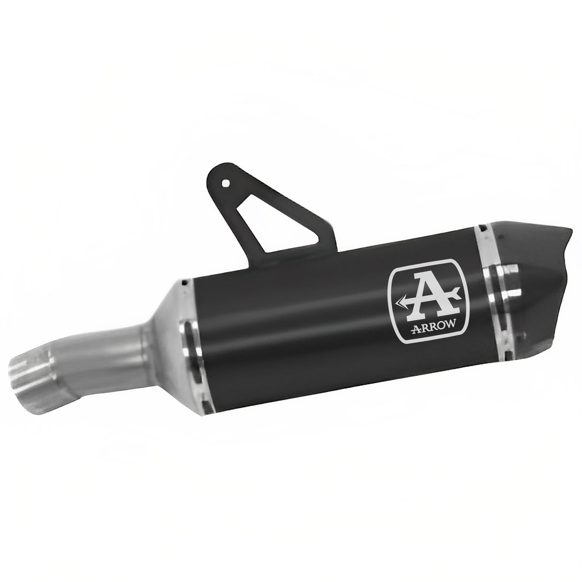 Arrow 71926AKN Race-Tech Aluminium Dark Slip On With Carbon End Cap